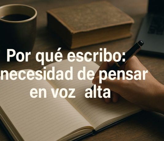 ¿Por qué escribo?