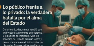 Lo público frente a lo privado