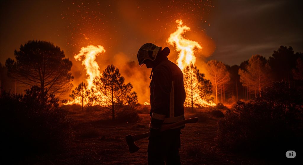 Incendios PP y VOX
