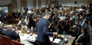 Sánchez en el senado y la máquina del fango