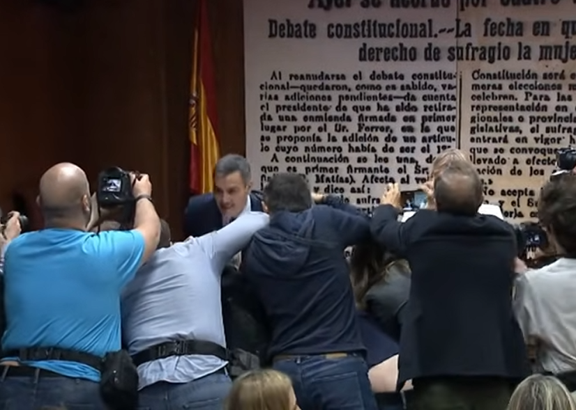 Sánchez en el senado
