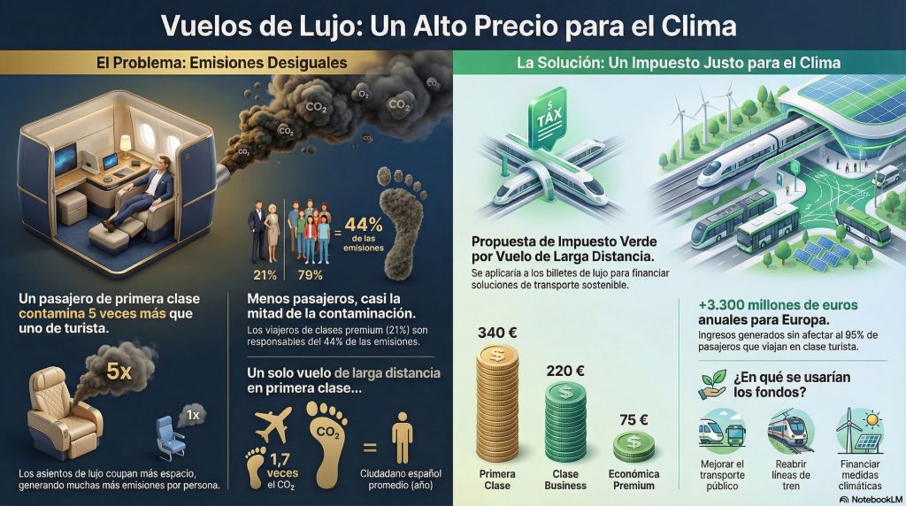 Aviación VIP impacto climático