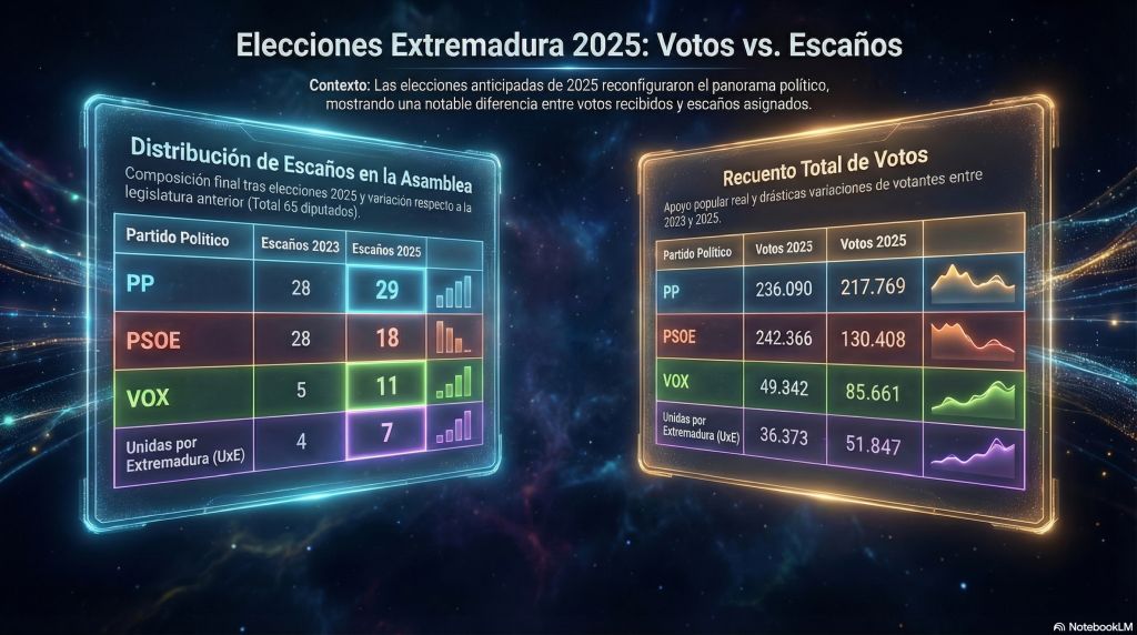 Elecciones Extremadura 2025