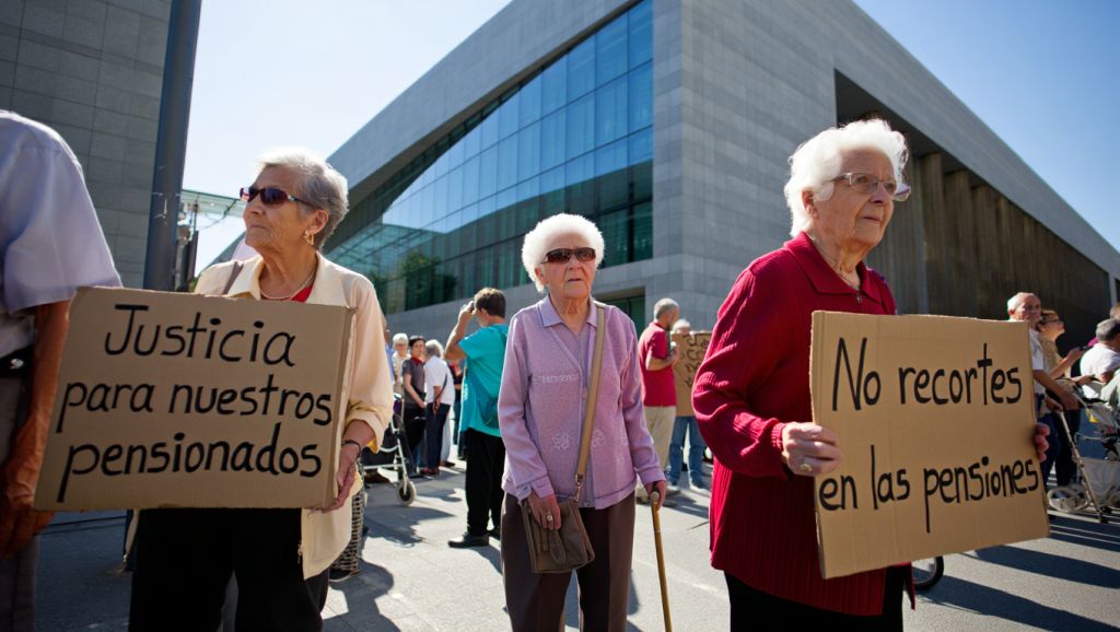 Enfrentar pensionistas contra jóvenes
