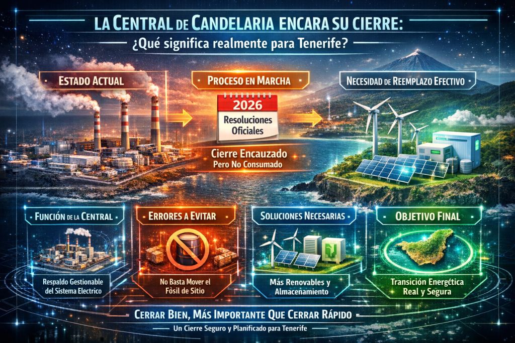 Candelaria encara su cierre