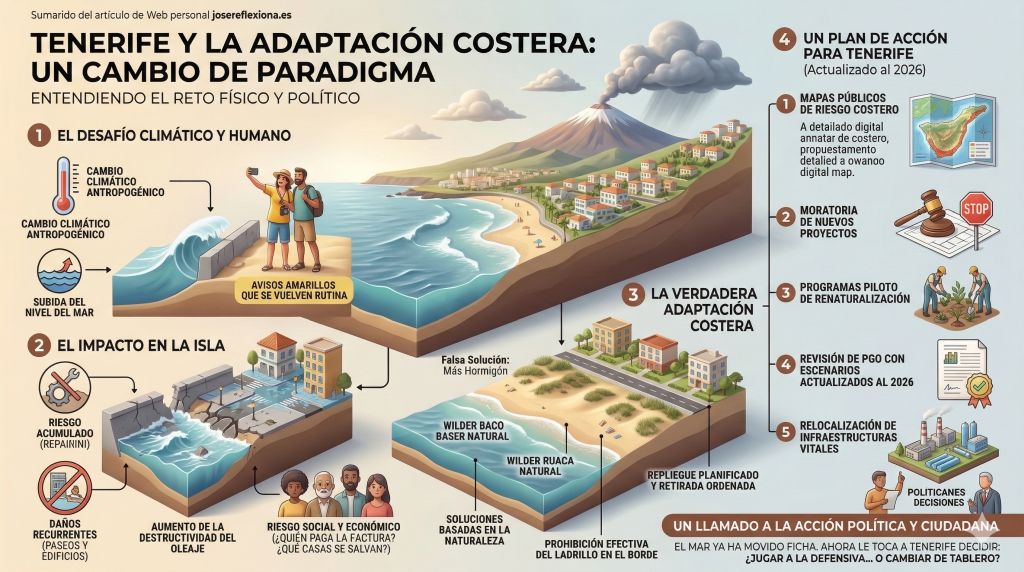 Adaptación costera en Tenerife