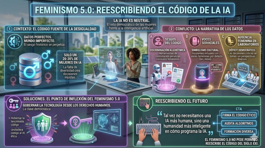 Feminismo 5.0 inteligencia artificial