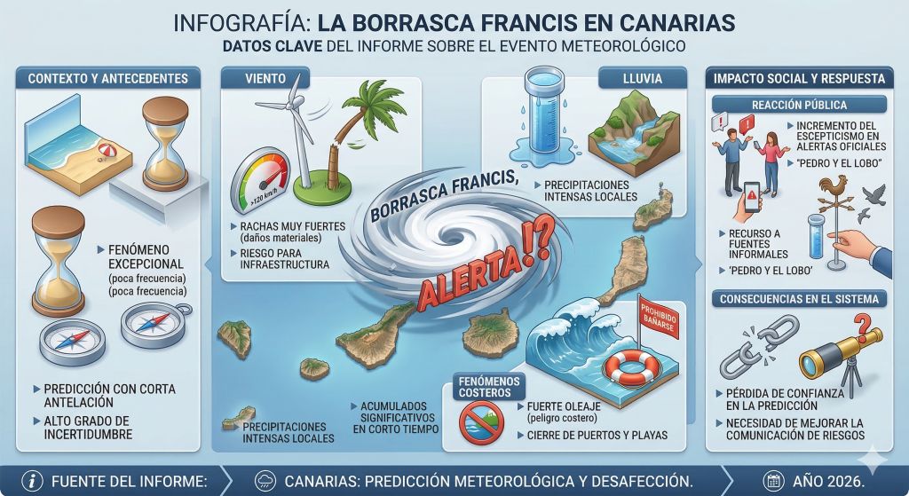 Alertas meteorológicas en Canarias