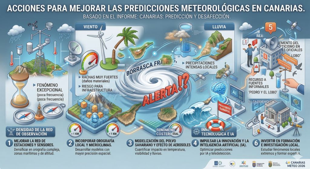 Alertas meteorológicas en Canarias