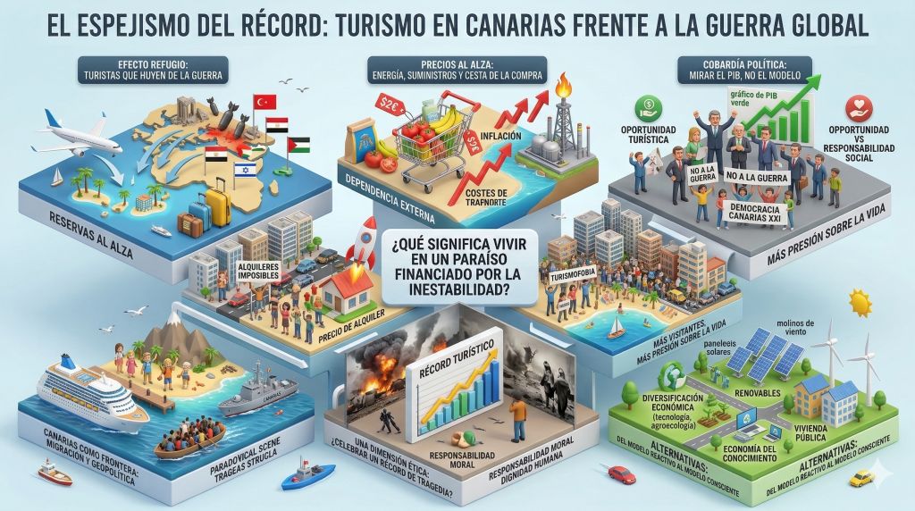 Récord turístico en Canarias