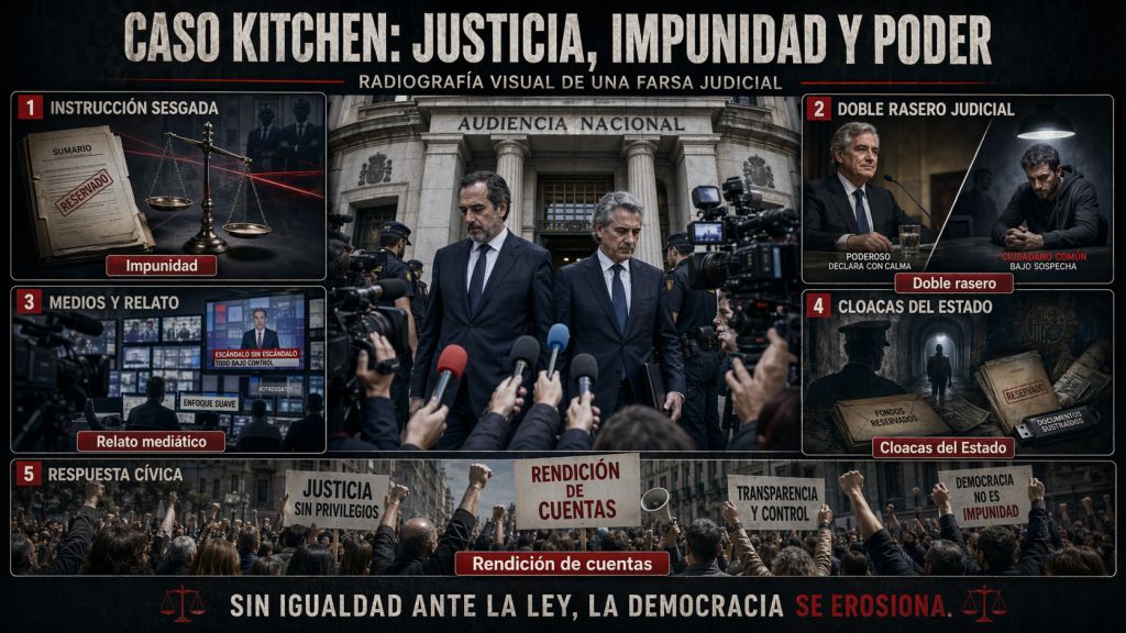La justicia como escudo
