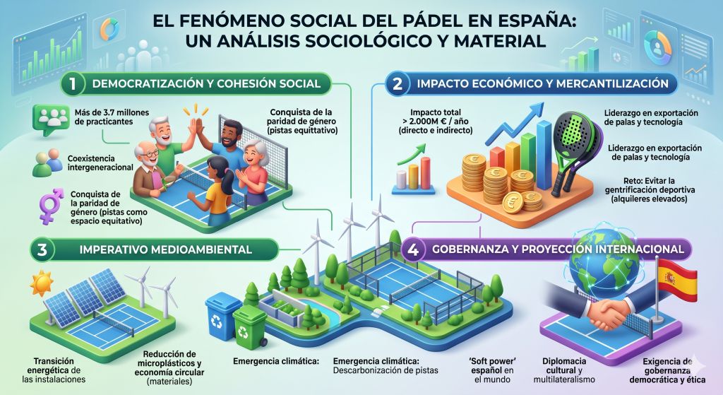 El fenómeno del pádel