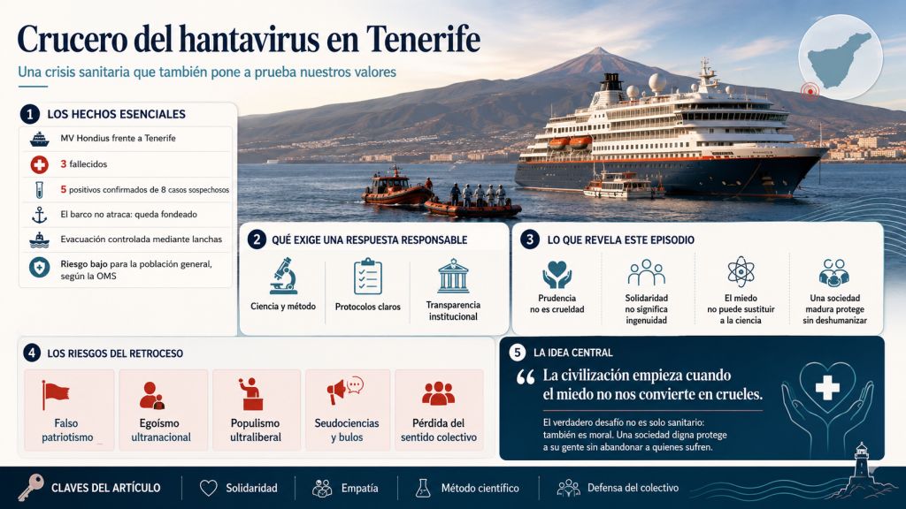 crucero hantavirus Tenerife