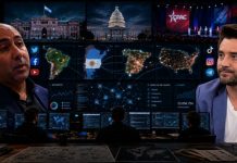 Batalla cultural global: Cerimedo, Negre y el dinero La red transnacional de influencia: Mapa de conexiones entre Fernando Cerimedo y Javier Negre con medios, consultoría digital, plataformas y foros políticos en Argentina, España, Brasil y Estados Unidos.